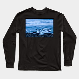 Black Sand, Blue Ice Long Sleeve T-Shirt